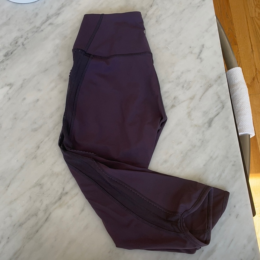 Lululemon align high rise crop 17 in